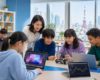 AI for kids learning through creative projects with teacher guidance