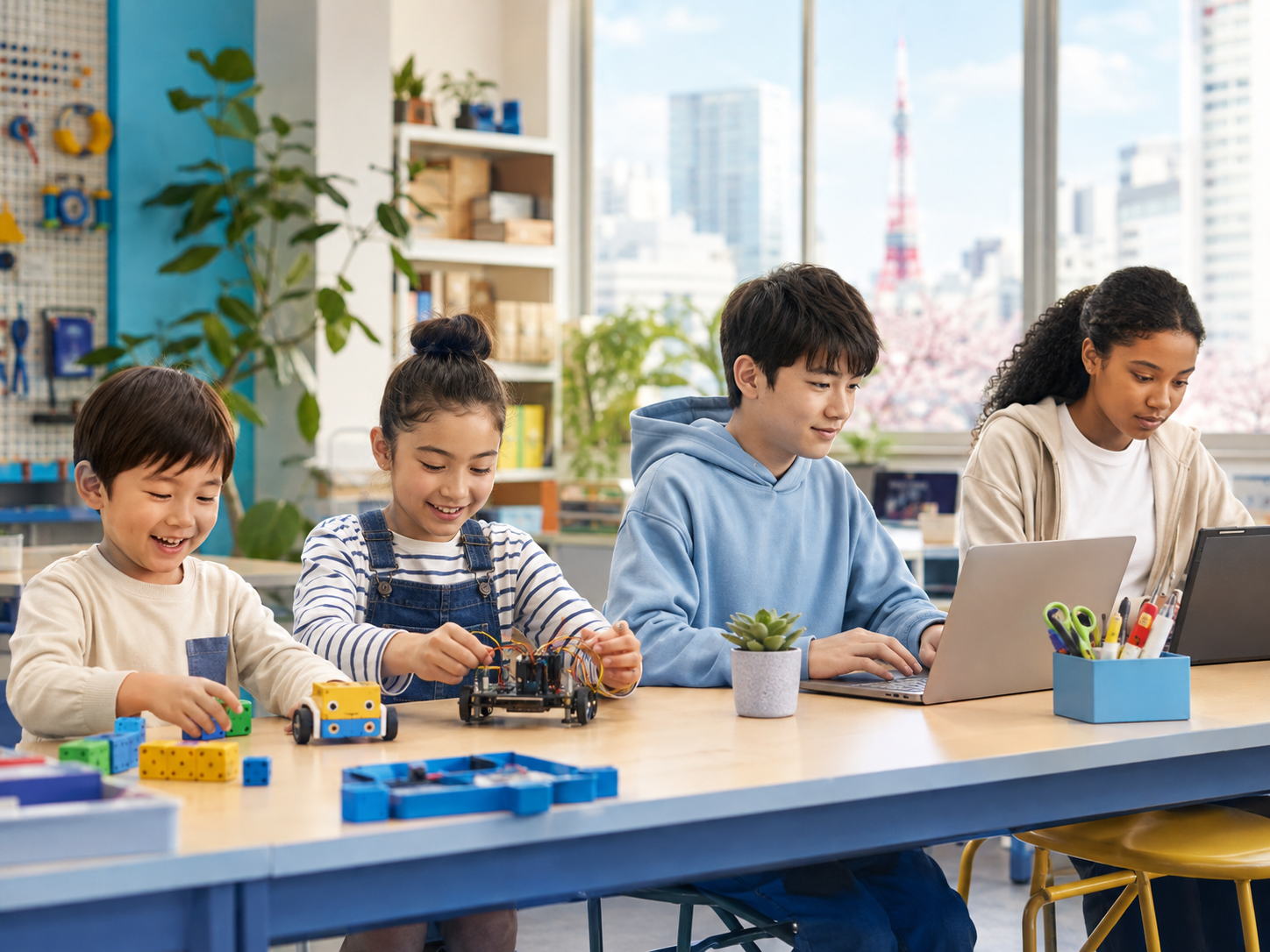 Illustration for the guide on the best age for children to start coding