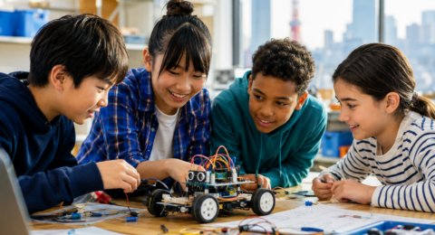 Robotics for kids developing teamwork and engineering skills