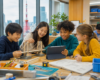 STEM education for kids developing engineering, creativity and teamwork