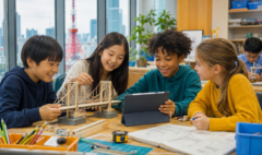 STEM education for kids developing engineering, creativity and teamwork